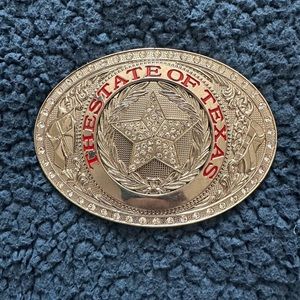 Large Bling Texas belt buckle